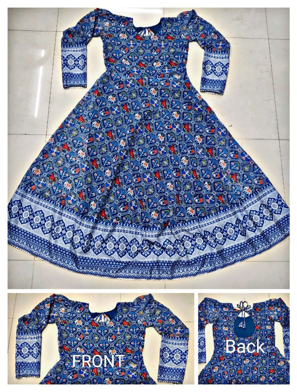 Georgette Gown.