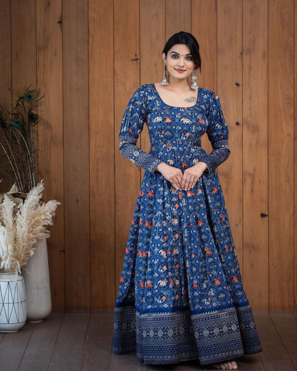 Georgette Gown.