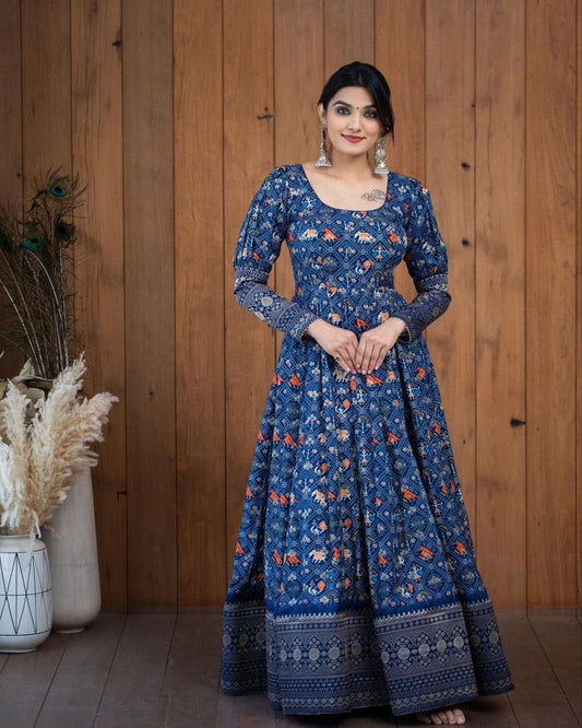 Georgette Gown.
