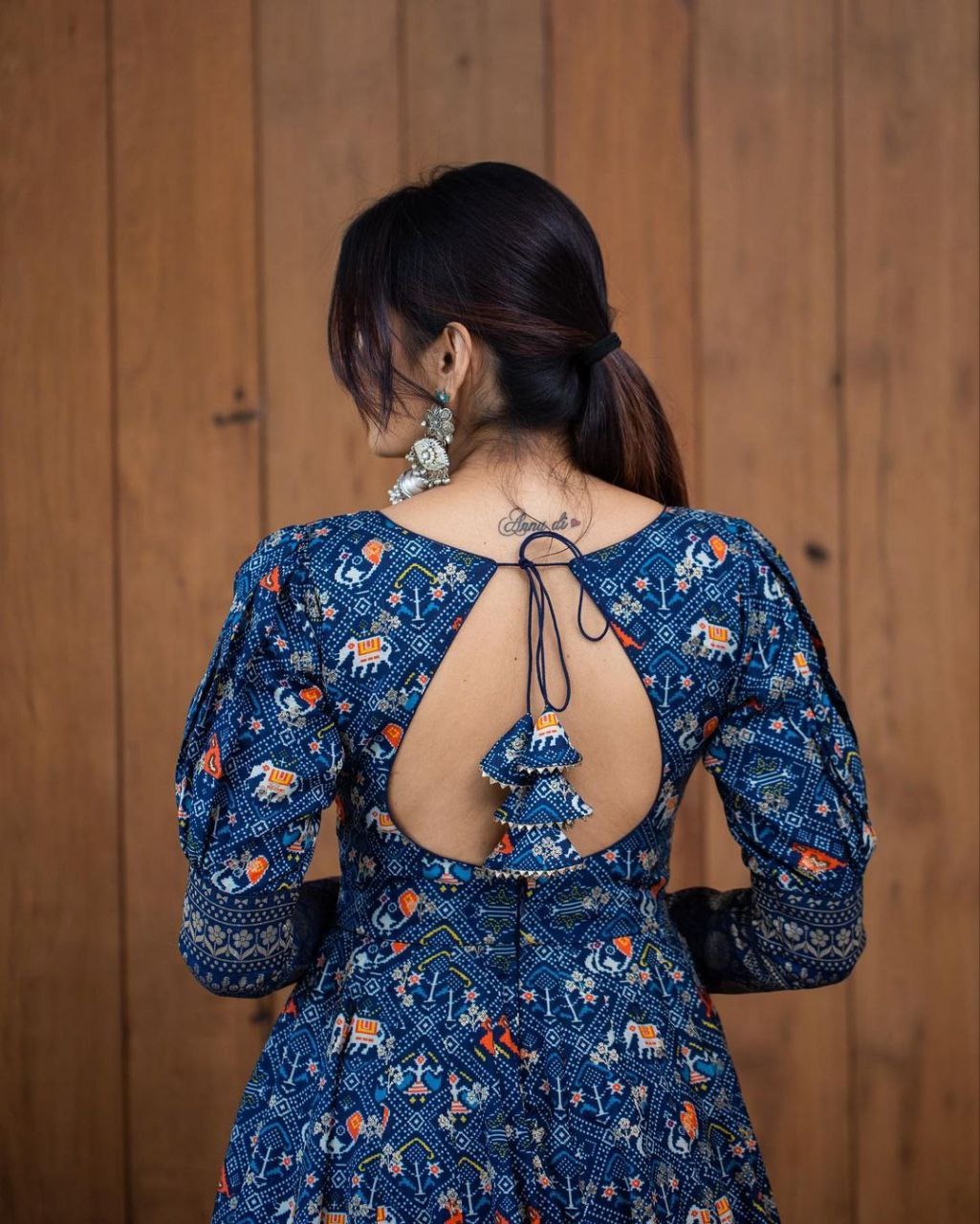 Georgette Gown.