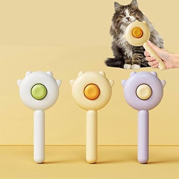 Cat hair brush.