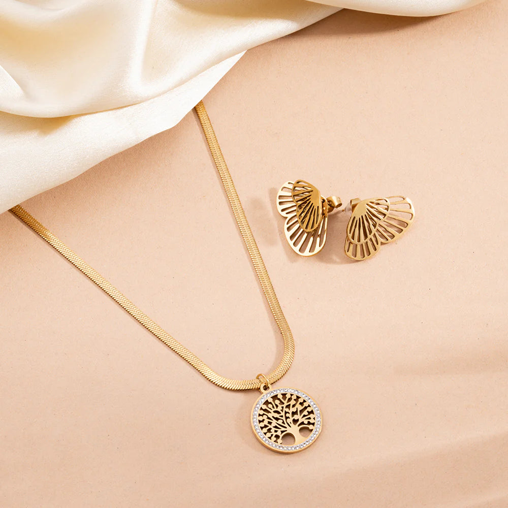 Nature’s Embrace Jewellery Set